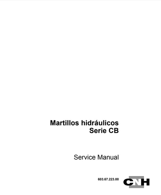 MANUAL DE SERVICIOS MARTILO HIDRAULICO SERIE CB