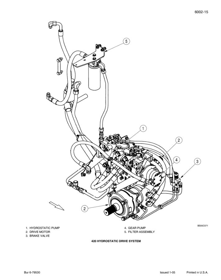 MANUAL DE SERVICIOS MINI CARGADOR 410/420