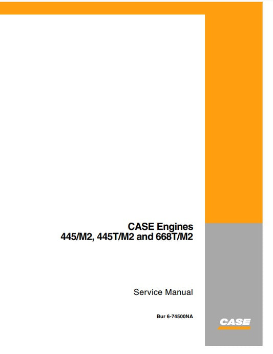 MANUAL DE SERVICIOS MINI CARGADOR 445/M2, 445T/M2 and 668T/M2
