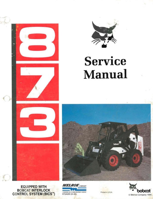 MANUAL DE SERVICIOS MINICARGADOR 873