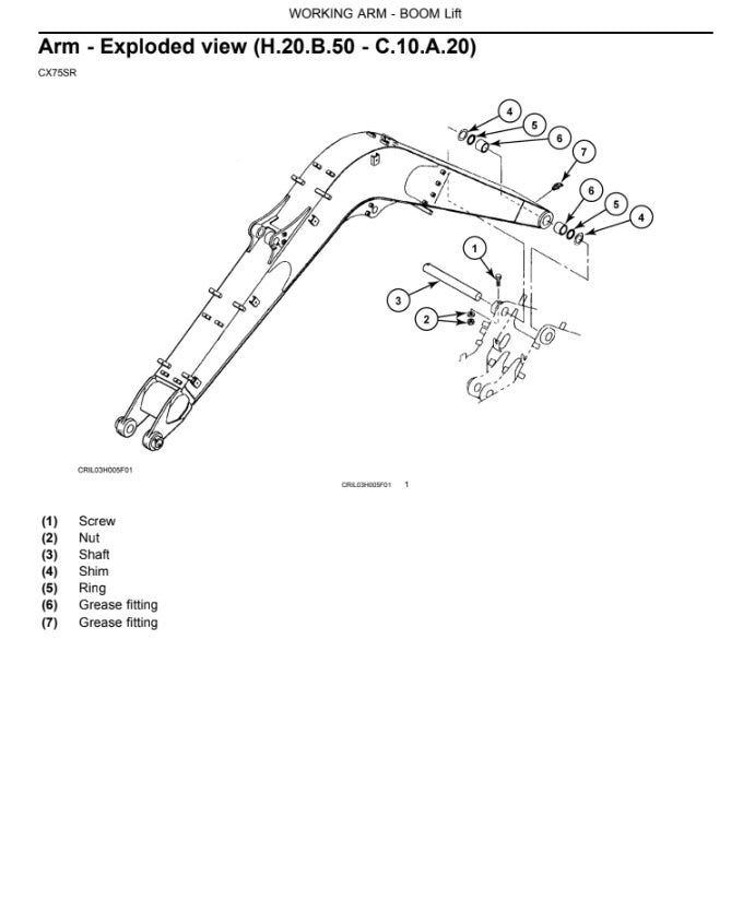MANUAL DE SERVICIOS MINI EXCAVADORA CX75SR-CX80