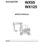 MANUAL DE SERVICIOS MINI EXCAVADORA DE LLANTAS WX95 WX125