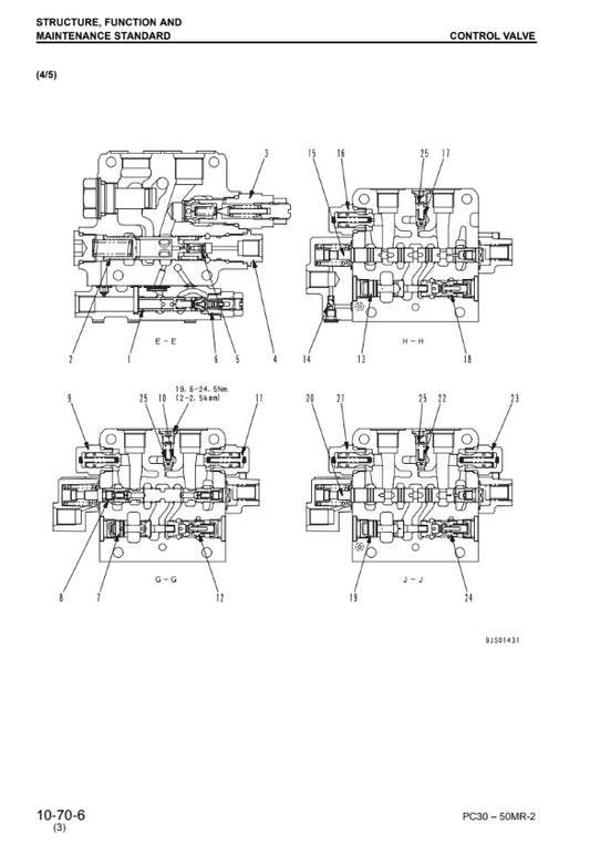 MANUAL DE SERVICIOS MINI EXCAVADORA PC27MR-2 PC30MR-2 PC35MR-2 PC40MR-2 PC50MR-2
