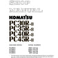 MANUAL DE SERVICIOS MINI EXCAVADORA PC30R-8 PC35R-8 PC40R-8 PC45R-8