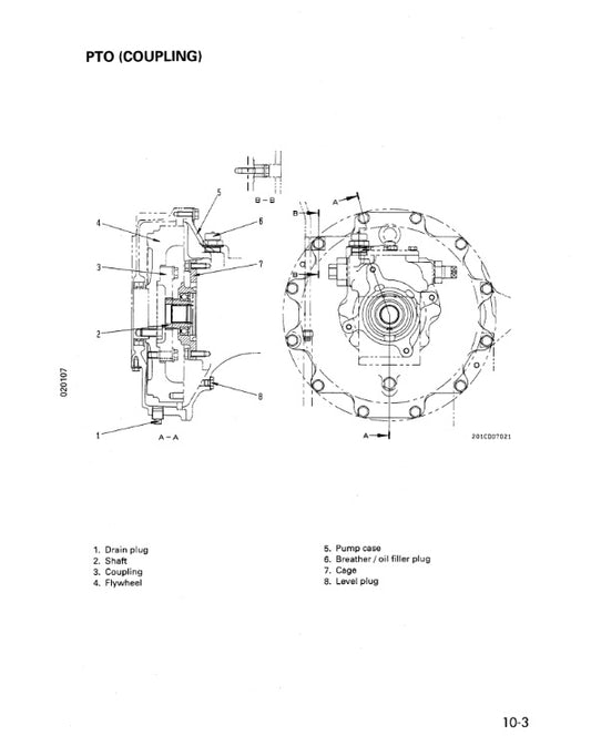 MANUAL DE SERVICIOS MINI EXCAVADORA PC60-7