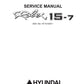 MANUAL DE SERVICIOS MINI EXCAVADORA R15-7