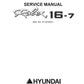 MANUAL DE SERVICIOS MINI EXCAVADORA R16-7