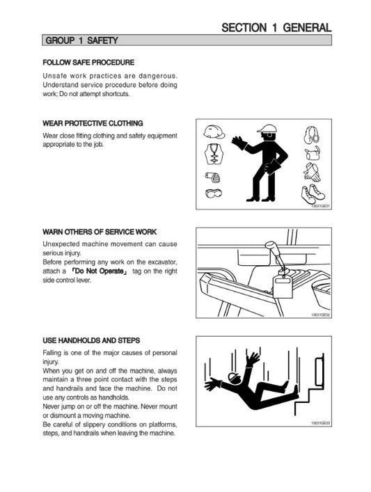 MANUAL DE SERVICIOS MINI EXCAVADORA R27Z-9