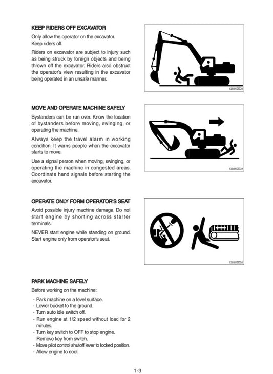 MANUAL DE SERVICIOS MINI EXCAVADORA R30Z-9AK