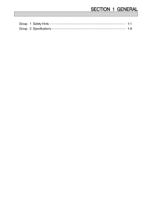 MANUAL DE SERVICIOS MINI EXCAVADORA R35Z-9A