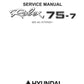 MANUAL DE SERVICIOS MINI EXCAVADORA R75-7