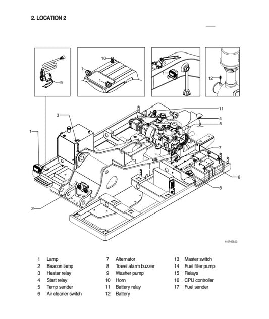 MANUAL DE SERVICIOS MINI EXCAVADORA R80-7