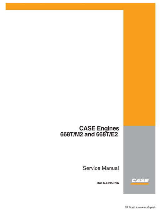 MANUAL DE SERVICIOS MOTOR 668T/M2 and 668T/E2