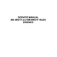 MANUAL DE SERVICIOS MOTOR BB-4BG1T and BB-6BG1T ISUZU