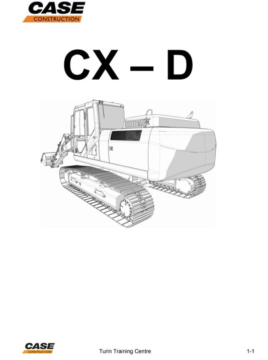 MANUAL DE SERVICIOS MOTOR EXCAVADORA CX-D