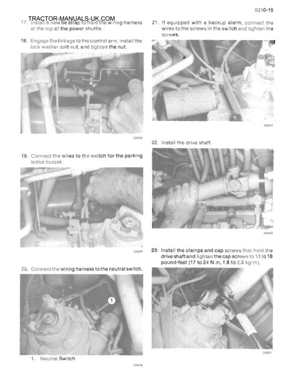 MANUAL DE SERVICIOS RETROCARGADORA 580SE