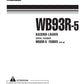 MANUAL DE SERVICIOS RETROEXCAVADORA WB93R-5