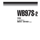 MANUAL DE SERVICIOS RETROEXCAVADORA WB97S-2