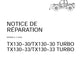 "MANUAL DE SERVICIOS TELHANDLER TX130--30/TX130--30 TURBO TX130--33/TX130--33 TURBO"