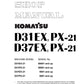 MANUAL DE SERVICIOS TRACTOR DE CADENAS D31EX PX-21 D37EX PX-21