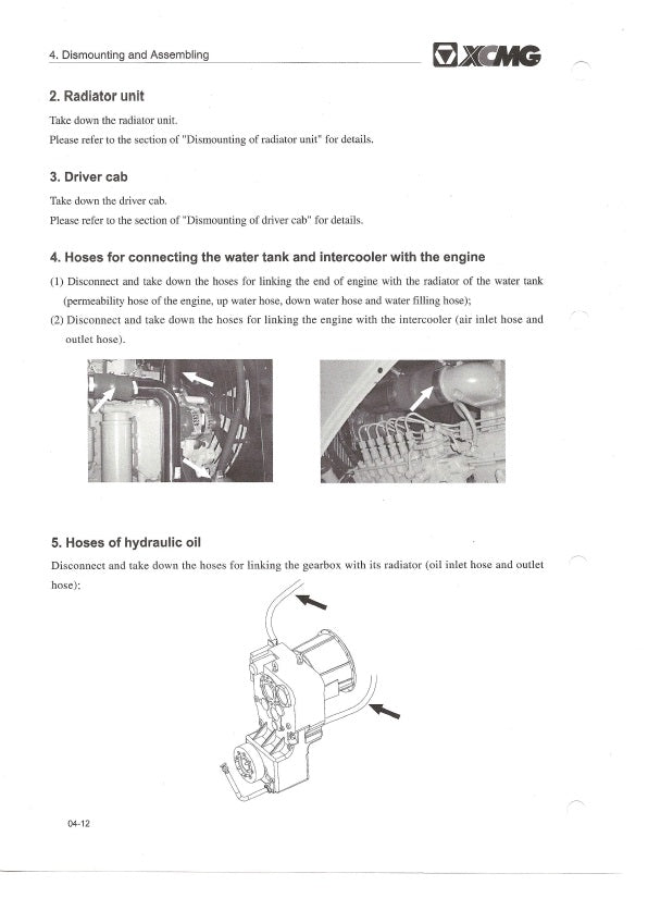 MANUAL DE SERVICIO XCMG ZL50G
