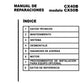 MANUAL DE SERVICOS MINI EXCAVADORA CX40B CX50B