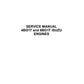 MANUAL DE SERVICOS MOTOR 4BG1T and 6BG1T ISUZU