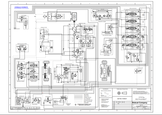 Manual Diagrama Eléctrico Telehandler Bobcat T40140 T40170