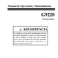 Manual Operacion y Mantenimiento Motoniveladora SDLG G9220
