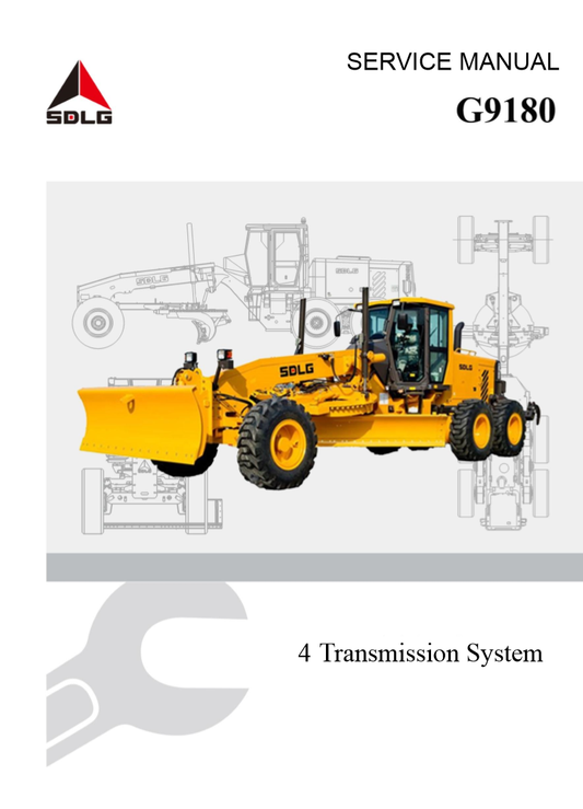 Manual Reparación Transmisión Motoniveladora SDLG G9165 G9220 G9180