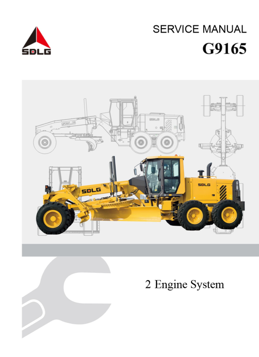 Manual de Armado y Desarmado Motor Motoniveladora SDLG G9165 G9220