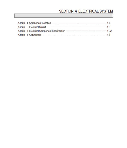 Manual de Diagrama Eléctrico Hyundai R140W-7