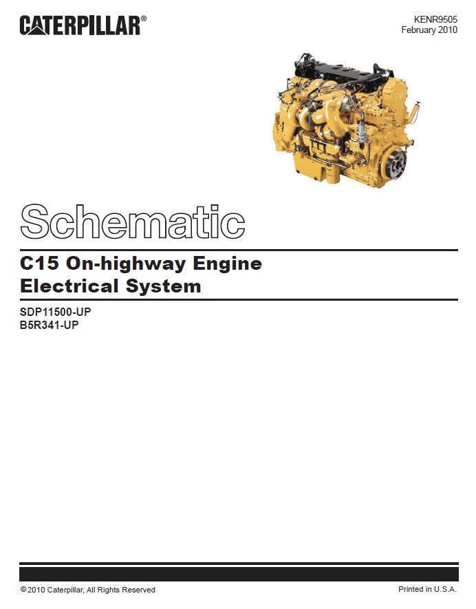 Manual de Diagrama Eléctrico Motor Caterpillar C15