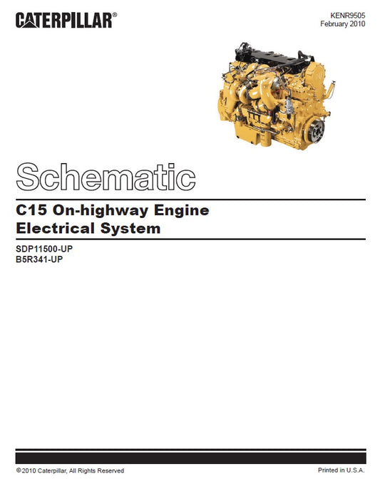 Manual de Diagrama Eléctrico Motor Caterpillar C15