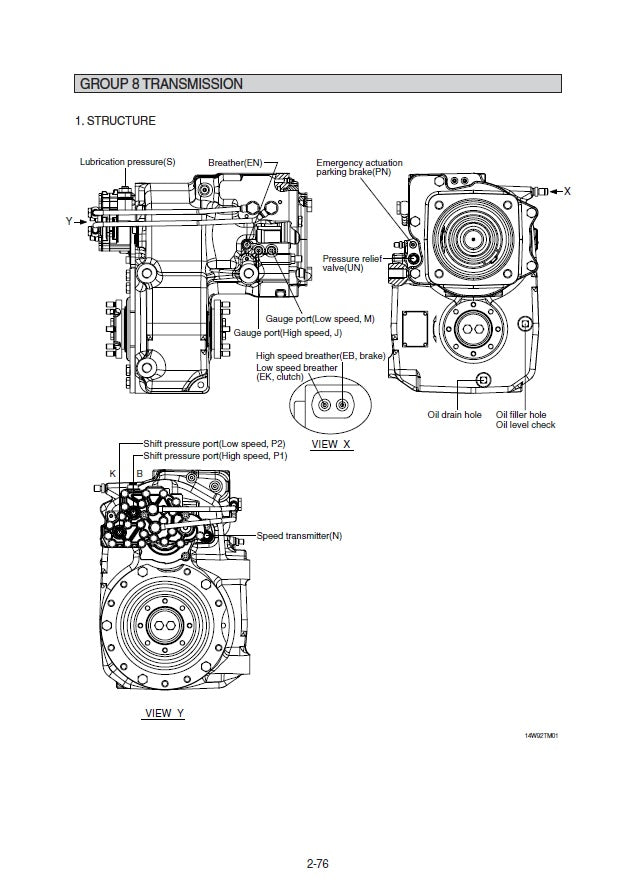 Manual de Diagrama Transmision Hyundai 140W- 9s