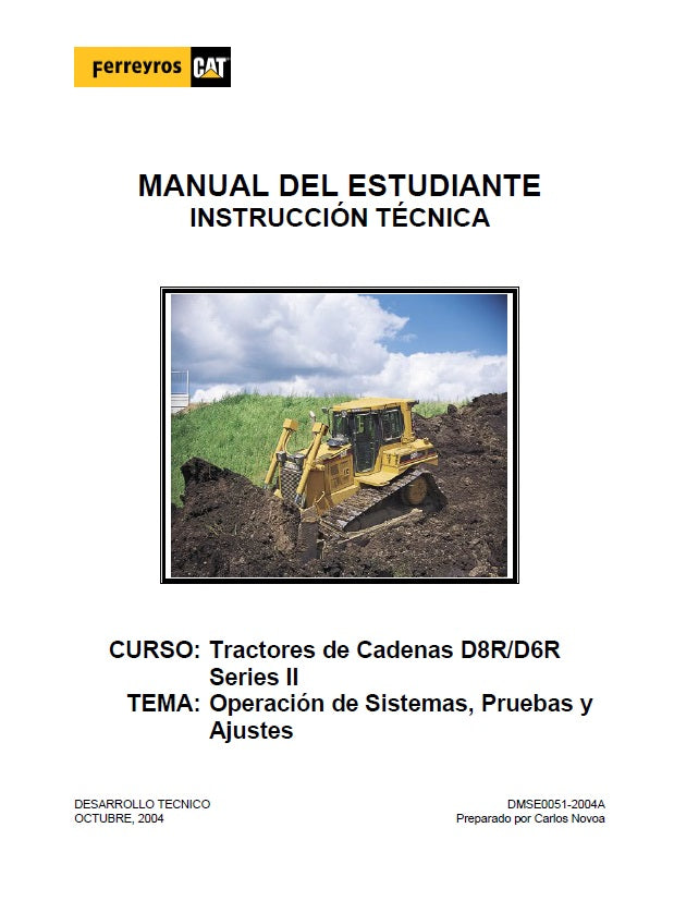 Manual de Operación y Mantenimiento D8R