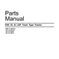 Manual de Partes BullDozer Caterpillar D4K XL - LGP