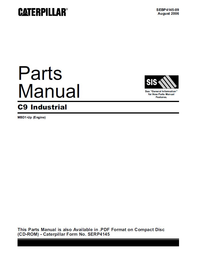 Manual de Partes C9 Industrial