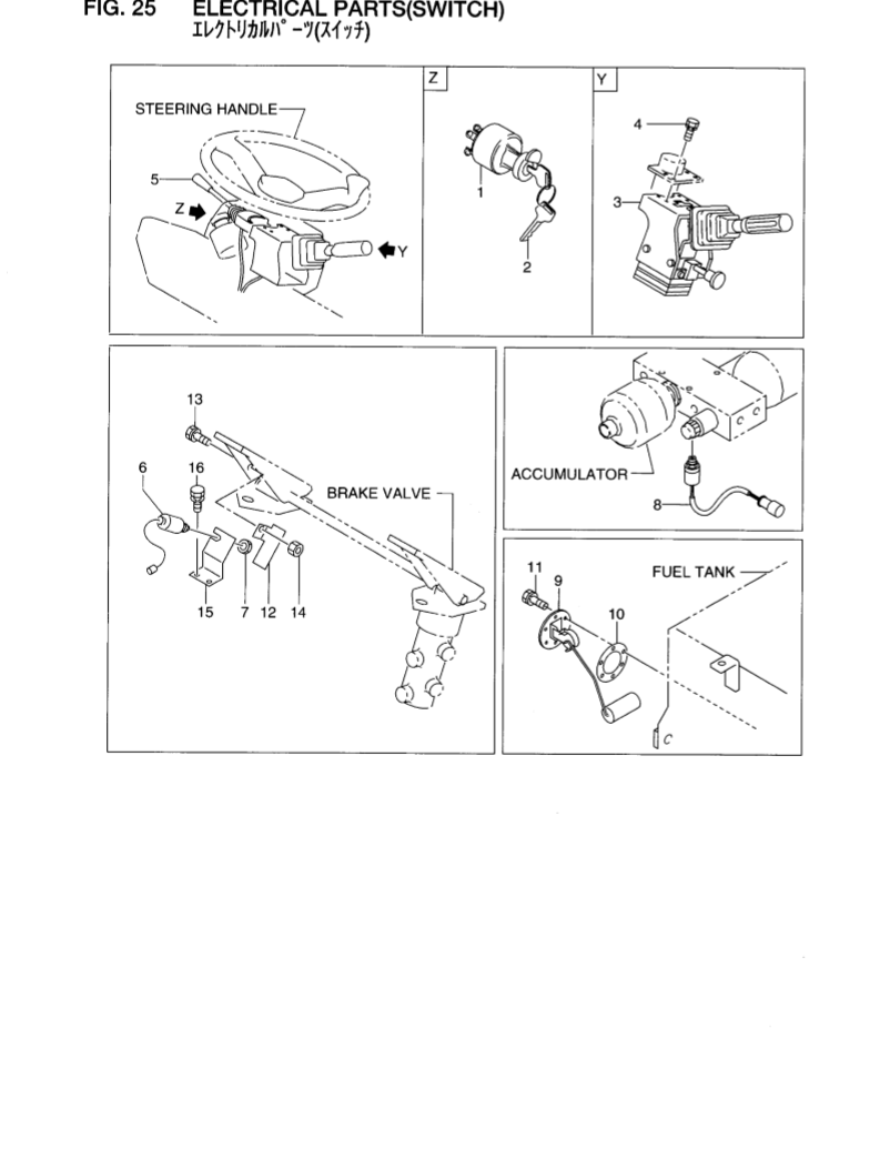 Manual de Partes Cargado Frontal Hitachi LX160-7