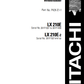 Manual de Partes Cargador Frontal  Hitachi LX210E - LX210E-2