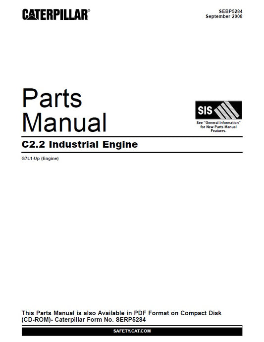 Manual de Partes Caterpillar C2.2