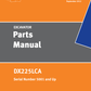 Manual de Partes Excavadora Doosan DX225LCA