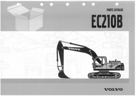 Manual de Partes Excavadora Volvo EC210B