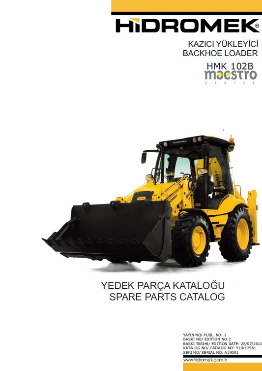 Manual de Partes Hidromek HMK 102B
