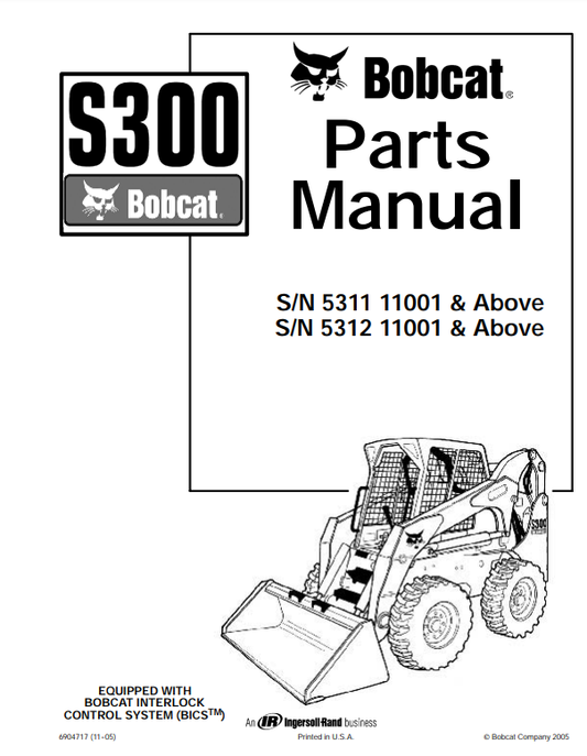 Manual de Partes Mini Cargador Bobcat 300