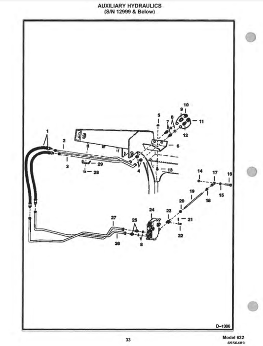Manual de Partes Mini Cargador Bobcat 632