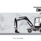 Manual de Partes Mini Excavadora sobre Ruedas Volvo EW60C