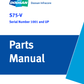 Manual de Partes Minicargador Doosan S75-V