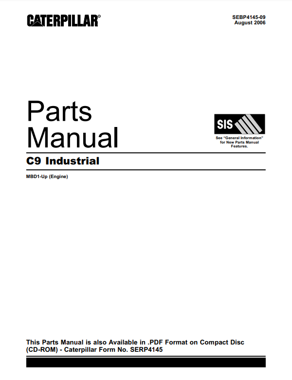 Manual de Partes Motor Caterpillar C9