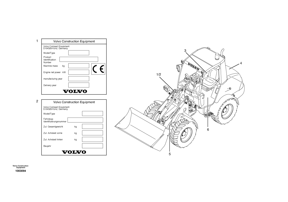 Manual de Partes Retrocargadora Volvo L25B